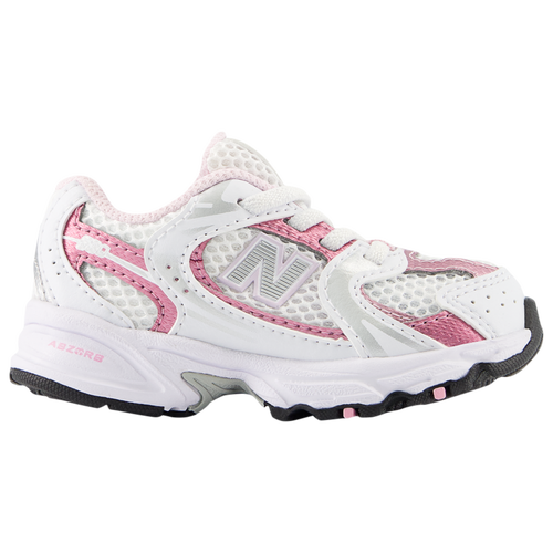 

New Balance Girls New Balance 530 - Girls' Toddler Running Shoes White/Pink Size 10.0