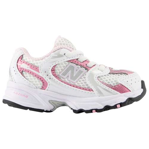 

Girls New Balance New Balance 530 - Girls' Toddler Shoe White/Pink Size 08.0