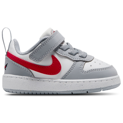 Nike Court Borough Low (TD) 'White/Red/Grey'