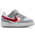 Nike Court Borough Low - Boys' Toddler Grey/White/Red