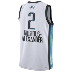 Men's - Nike ASW 26 Swingman Jersey - White/Blue