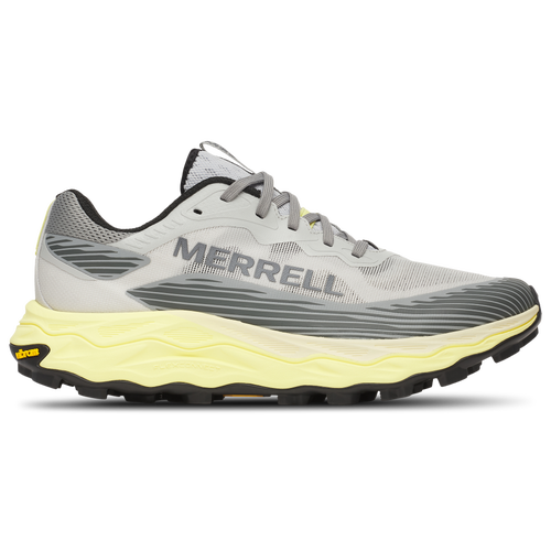 Merrell Agility Peak 6 Shoes Grey Yellow Ss26 In Blue