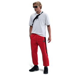 Men's - Nike Air Fleece Jogger - White/University Red/Black