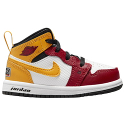 Boys' Toddler - Jordan AJ 1 Mid SE - Black/Gold
