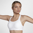 Nike Alpha Bra - Women's White/Pure Platinum/Pure Platinum