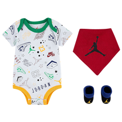 Boys' Infant - Jordan Allstar Scribble Box Set - White/White