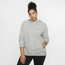 Nike Plus Size Essential Pullover Hoodie - Women's Dark Grey Heather/Gray