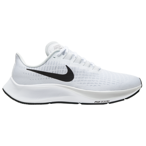 Nike Air Zoom Pegasus 37 - Women's Running Shoes - White / Black / Pure Platinum - CJ0506-100