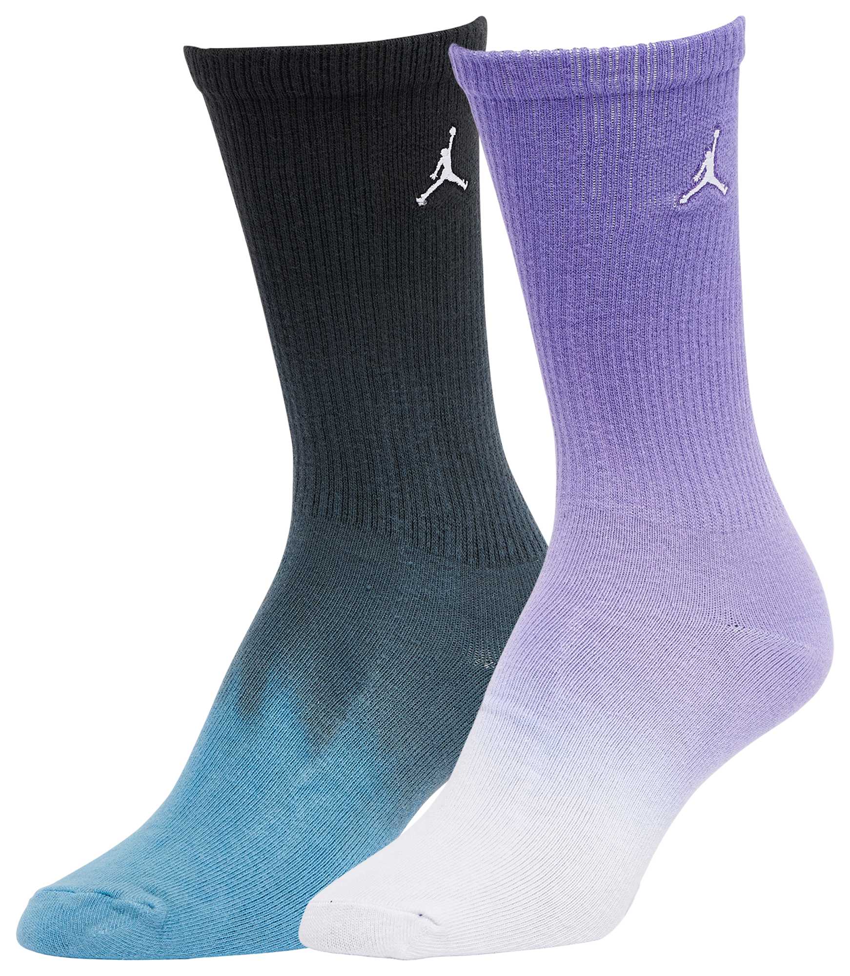 black and blue jordan socks