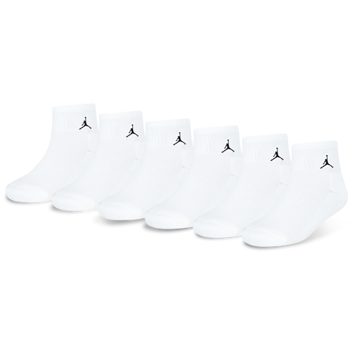  - Jordan Everyday Essentials 6 Pack Ankle Socks - White