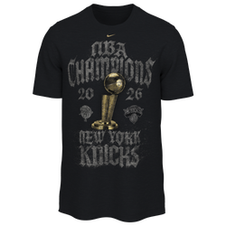 Men's - Nike Knicks Authentic Locker Room T-Shirt - Black