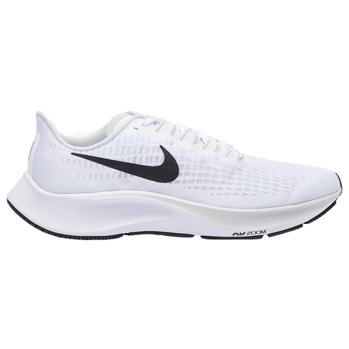 Nike Air Zoom Pegasus 37 - Men's Running Shoes - White / Black / Pure Platinum - CJ0677-100