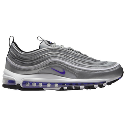 Mens - Nike Air Max 97 - Metallic Silver/Persian Violet/Black