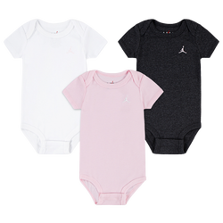Girls' Infant - Jordan Everyday Essential 3-Pack Bodysuit - Black/Pink