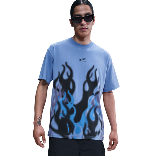 MENS - Nike Flames OC T-Shirt - Polar/Black