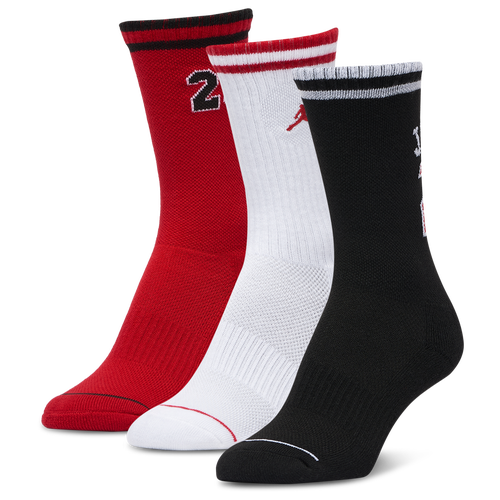 Jordan Girls   Varsity Jersey Crew Socks 3 Pack In Black