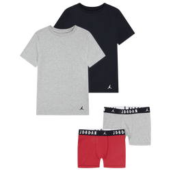 Boys' Grade School - Jordan Basics 4 Piece Set - Red/Black