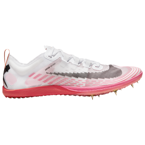 Nike Zoom Victory XC 5 - Men's Covered Spikes - White / Black / Bright Crimson - AJ0847-102