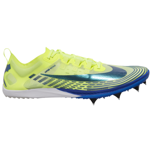 Nike Zoom Victory XC 5 - Men's Covered Spikes - Volt / Tracer Blue / White - AJ0847-700