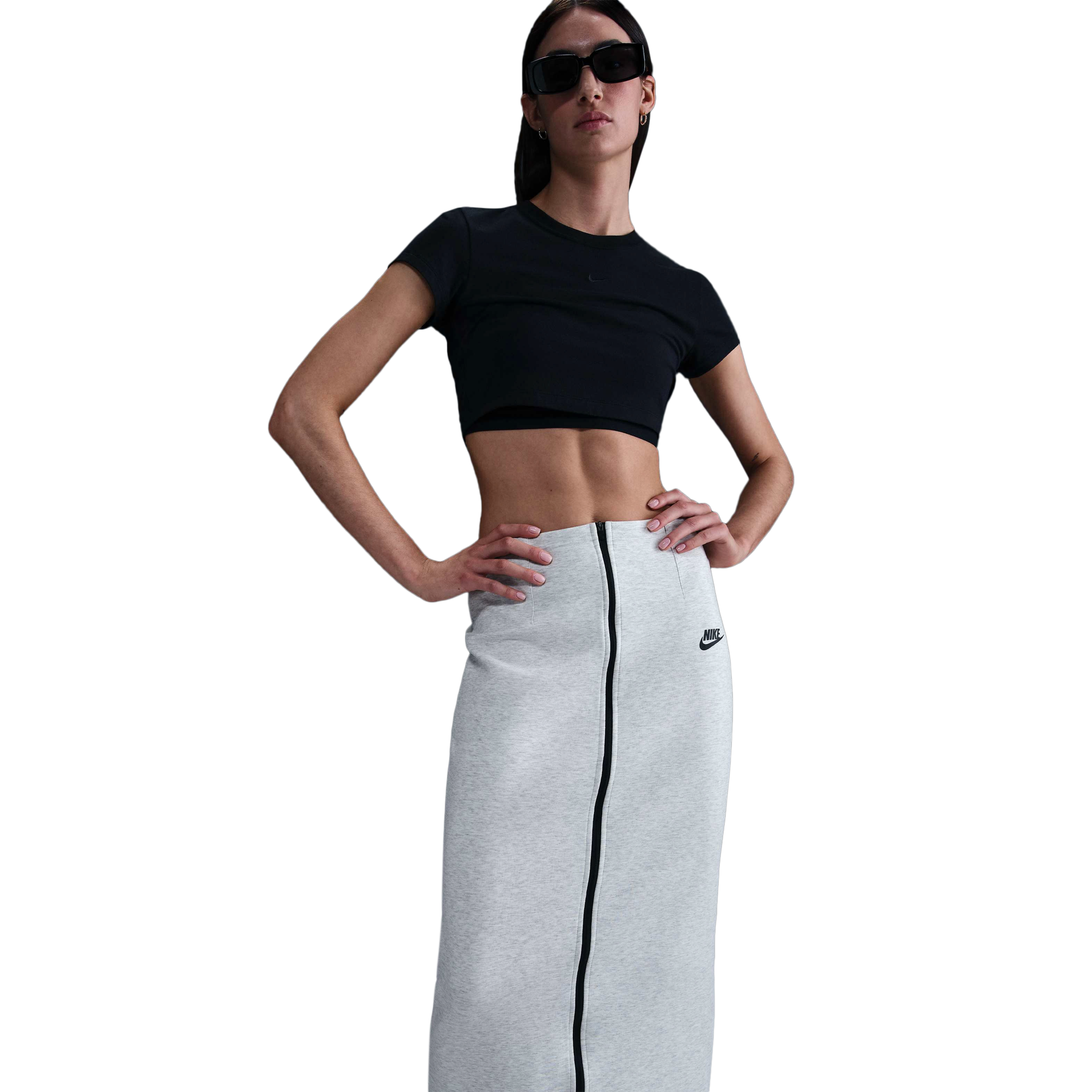 【最終値下げ】NIKE tech drawstring long skirt Nike NSW Tech Fleece Maxi Skirt | Foot Locker