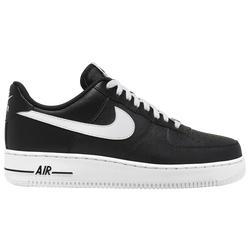 Mens - Nike Air Force 1 Low - Black/White