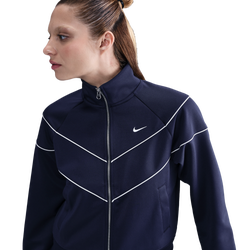 Women's - Nike NSW NK WR Poly Knit Jacket - Midnight Navy/Sail/Sail