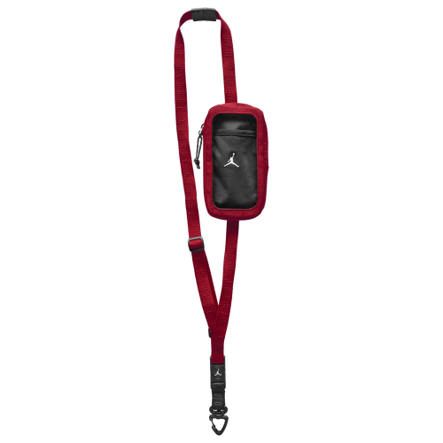 MENS - Jordan FLIGHT PHONE CROSSBODY - White/Gym Red Black