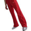 Nike NSW WR Mid Rise Poly Knit Pants - Nike University Red/White