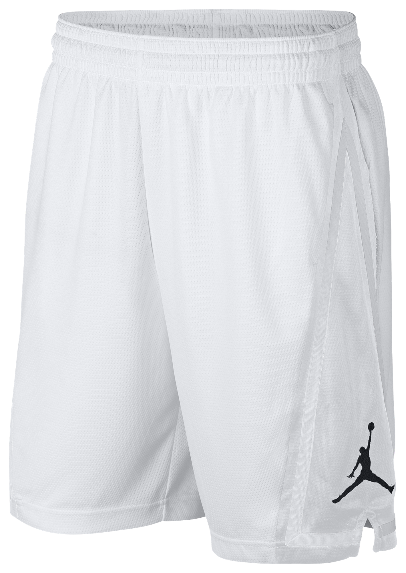 white and gold jordan shorts