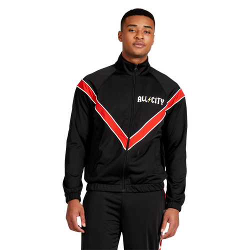 

All City By Just Don Mens All City By Just Don Track Jacket - Mens Black/Black Size M