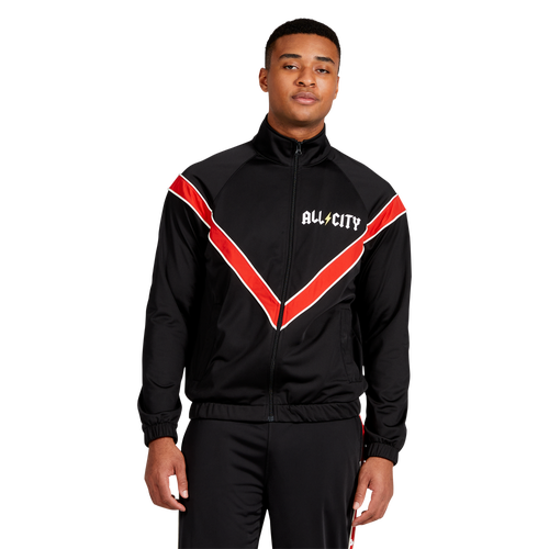 

All City By Just Don Mens All City By Just Don Track Jacket - Mens Black/Black Size L