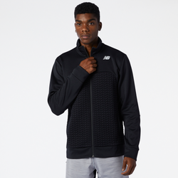 Men's - New Balance Heatloft Full-Zip Jacket - Black