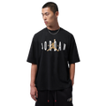 Jordan Chest Stretch OS Short Sleeve Crew - Jordan Metallic Gold/Black