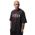 Jordan Chest Stretch OS Short Sleeve Crew - Jordan Off Noir