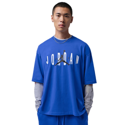 Men's - Jordan Chest Stretch OS Short Sleeve Crew - Royal/Black
