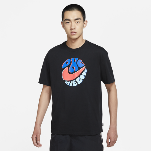 

Nike Mens Nike Power Love Sport T-Shirt - Mens Black/Blue Size M