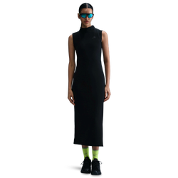 Women's - Nike NSW Tech Fleece Maxi Tank Dress - Black/Black
