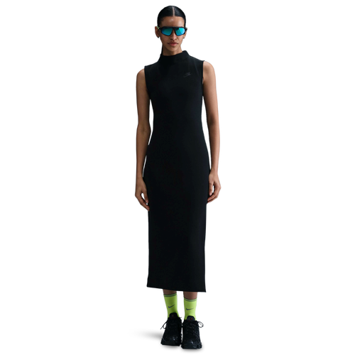  - Nike NSW Tech Fleece Maxi Tank Dress - Black