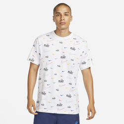 Men's - Nike Swoosh 50 T-Shirt - White/Multi