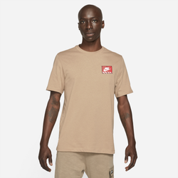 Men's - Nike Air Figure Mech T-Shirt - Wheat/Orange