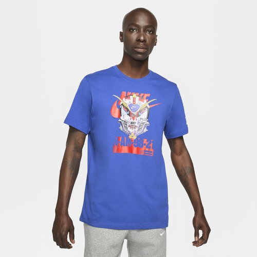 

Nike Mens Nike Air Figure Mech T-Shirt - Mens Blue/Red Size XL