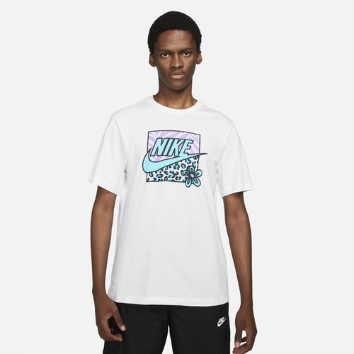 

Nike Mens Nike High Summer GX T-Shirt - Mens White/Blue/Purple Size XXL