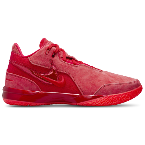 Shop Nike Mens  Zoom Lebron Nxxt Gen Amped In University Red