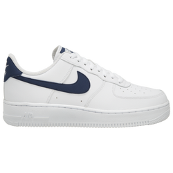 Mens - Nike Air Force 1 Low - White/Midnight Navy