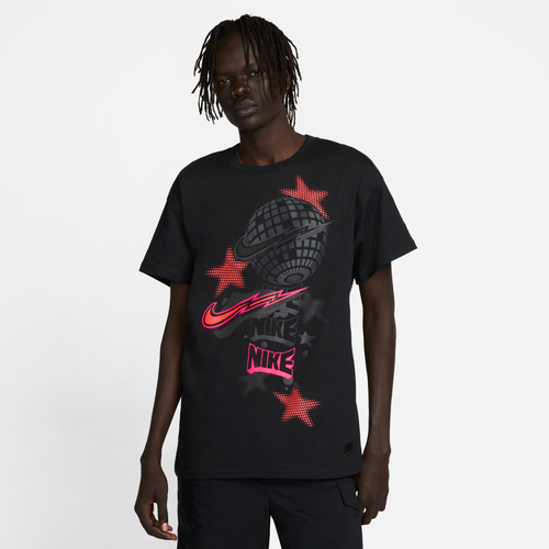 

Nike Mens Nike Max 90 Electric High T-Shirt - Mens Black/Pink Size L