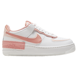 Women's - Nike Air Force 1 Shadow - Summit White/Pink Quartz/Washed Coral