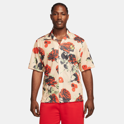 Men's - Nike Rose City Top - Beige/Red/Yellow