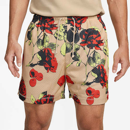 

Nike Mesh Rose City Shorts - Mens Black/Red/Yellow Size XS