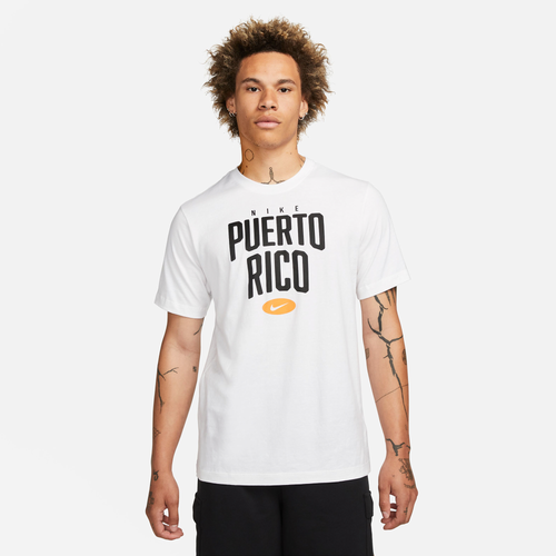 

Nike Mens Nike City T-Shirt - Mens White/Black Size L