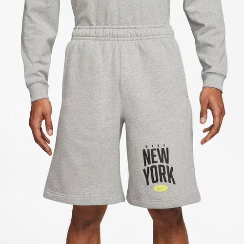 Nike Mens  Club City Shorts In Grey/black